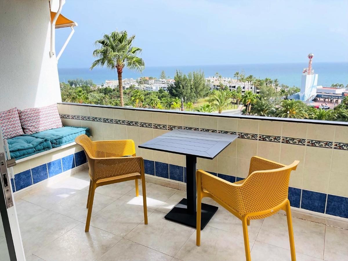 Meerblick Beach-Apartment Monte Rojo San Agustín Extérieur photo