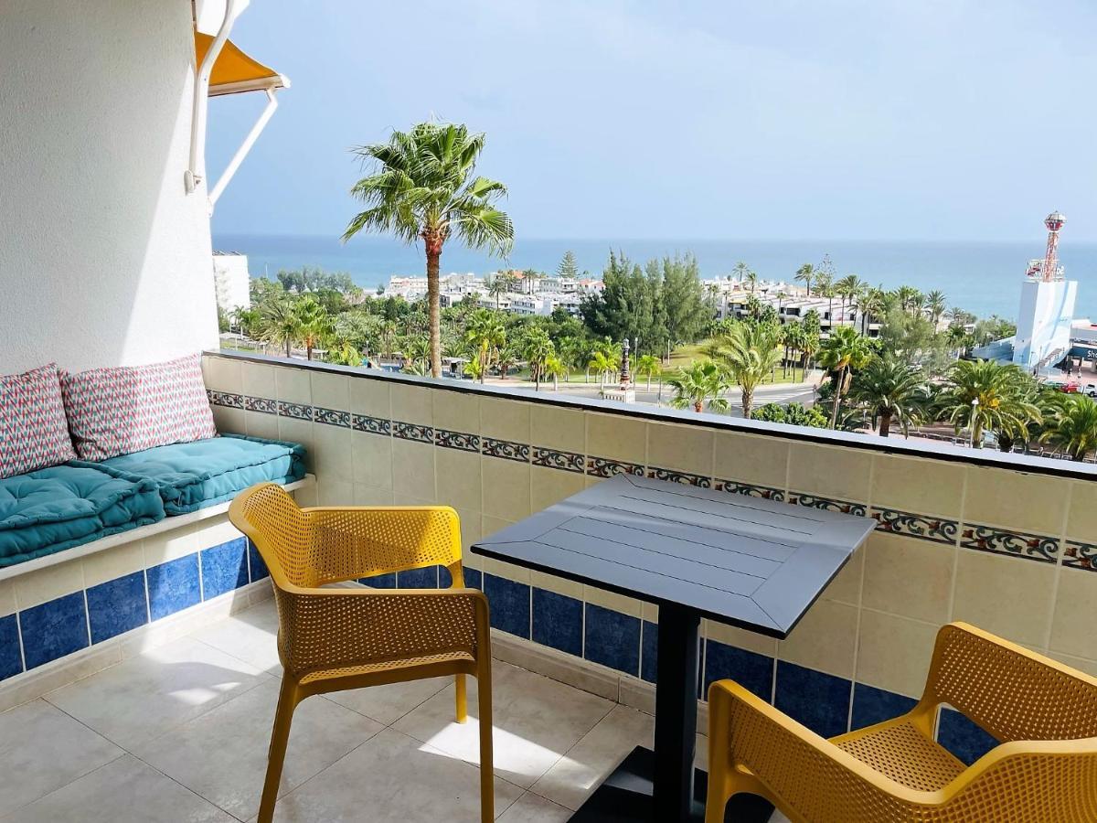 Meerblick Beach-Apartment Monte Rojo San Agustín Extérieur photo