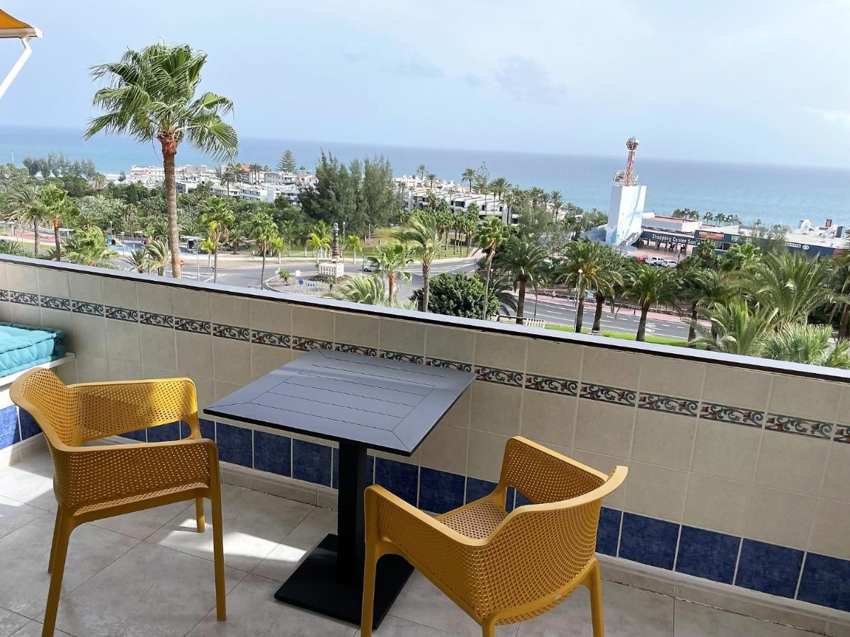 Meerblick Beach-Apartment Monte Rojo San Agustín Extérieur photo