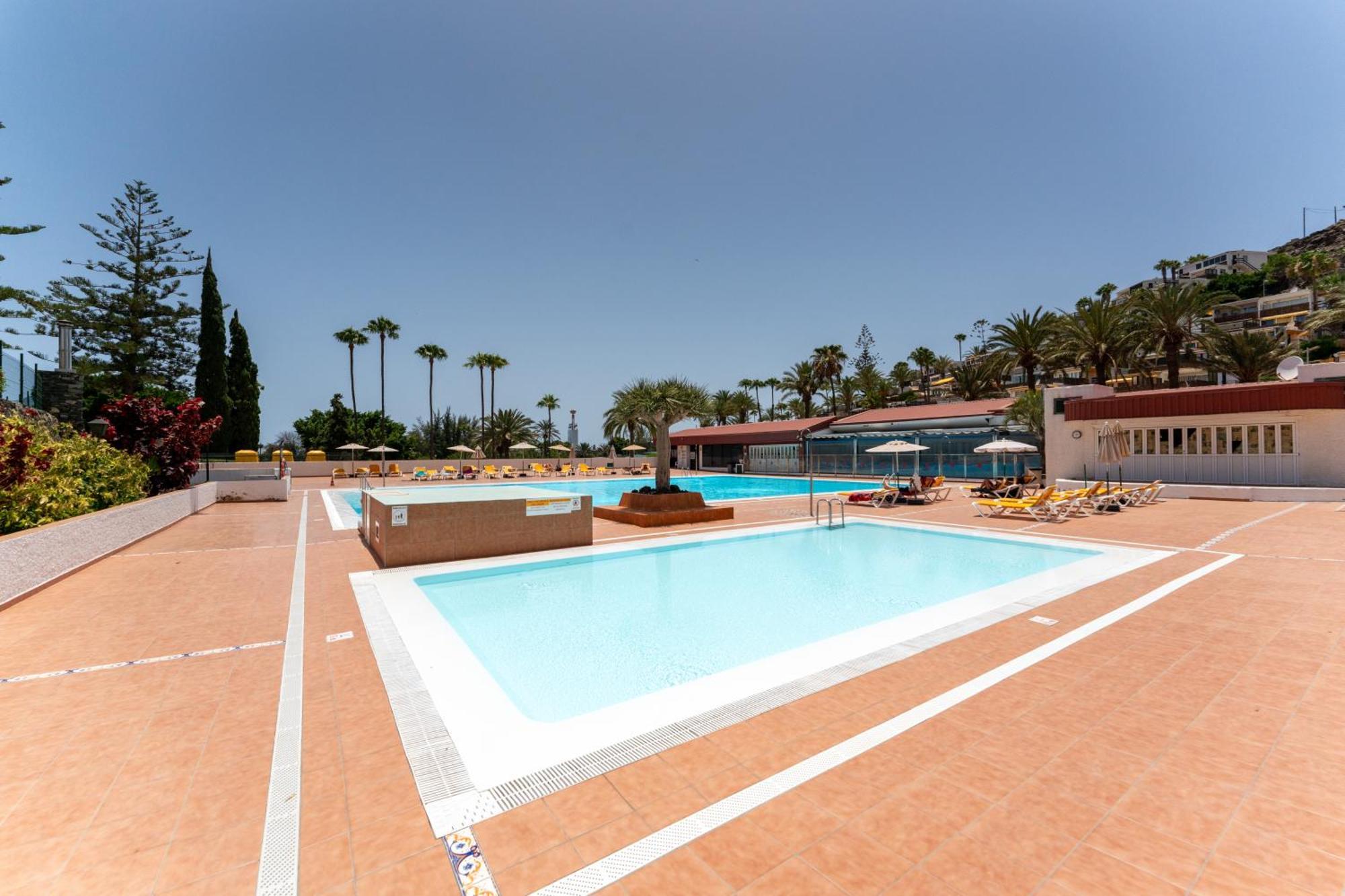 Meerblick Beach-Apartment Monte Rojo San Agustín Extérieur photo